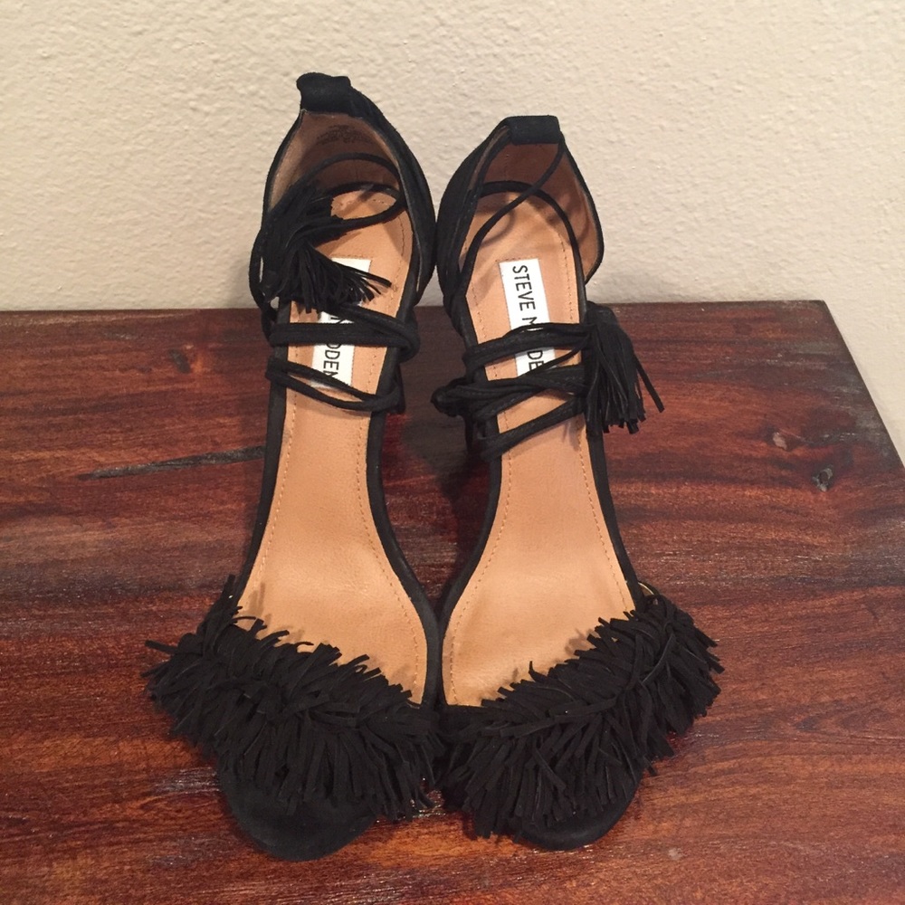 Steve Madden sweety lace up heels